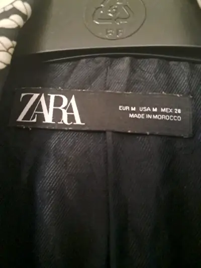 Blazer azul con diseño de cuerdas - miniatura 2