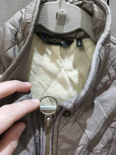 Chaqueta sin mangas acolchado gris - miniatura 3