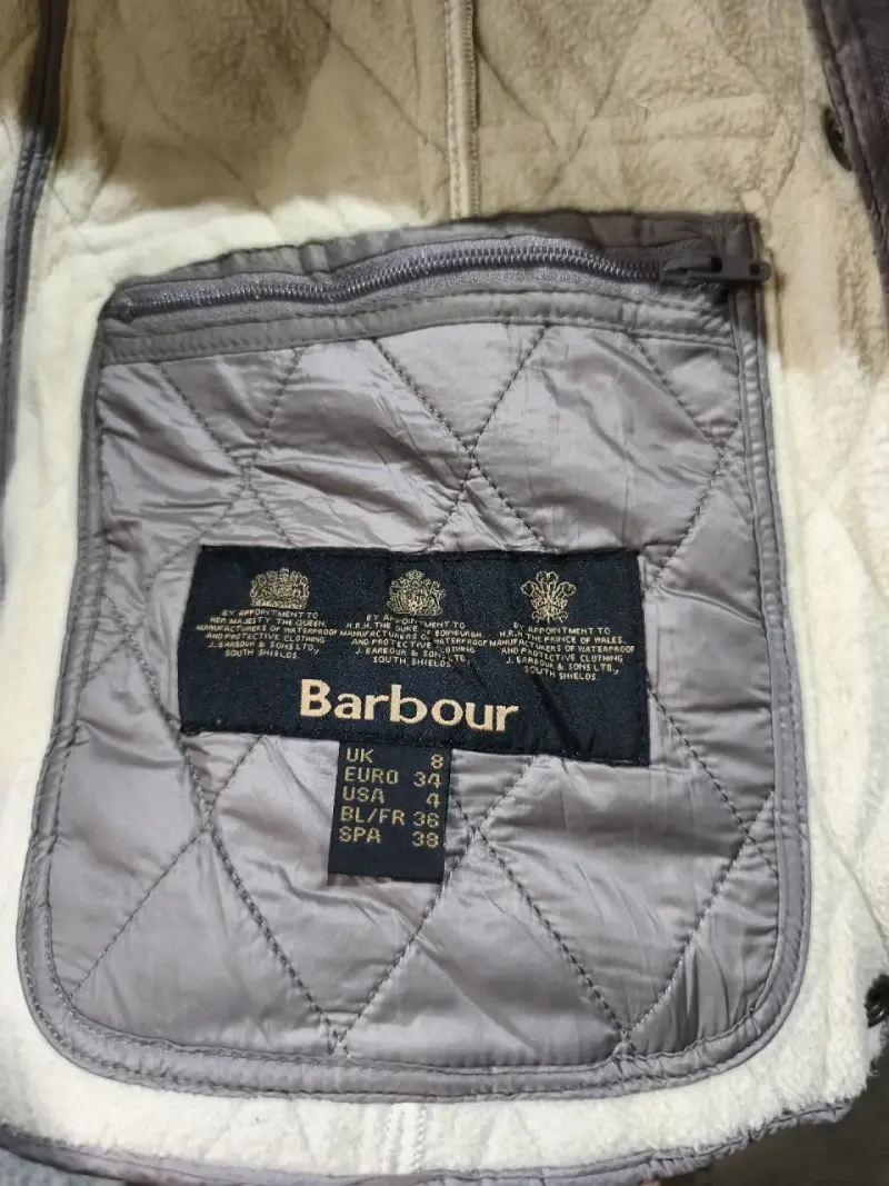 Chaqueta sin mangas acolchado gris - 4