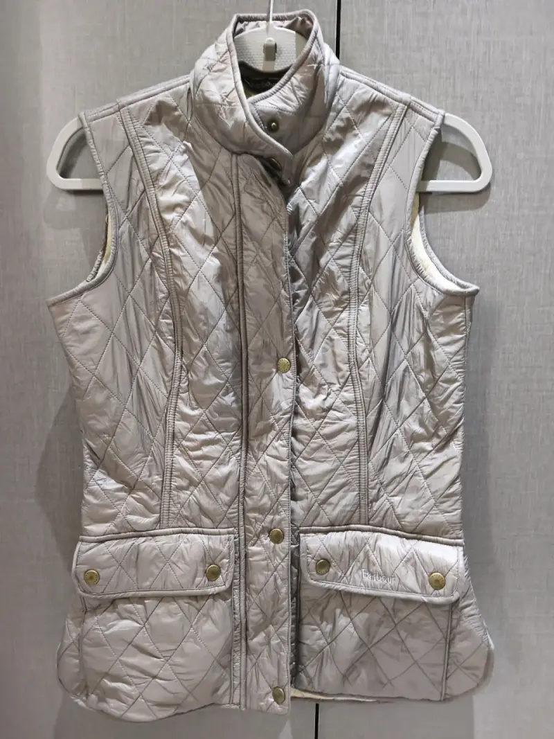 Chaqueta sin mangas acolchado gris - 7