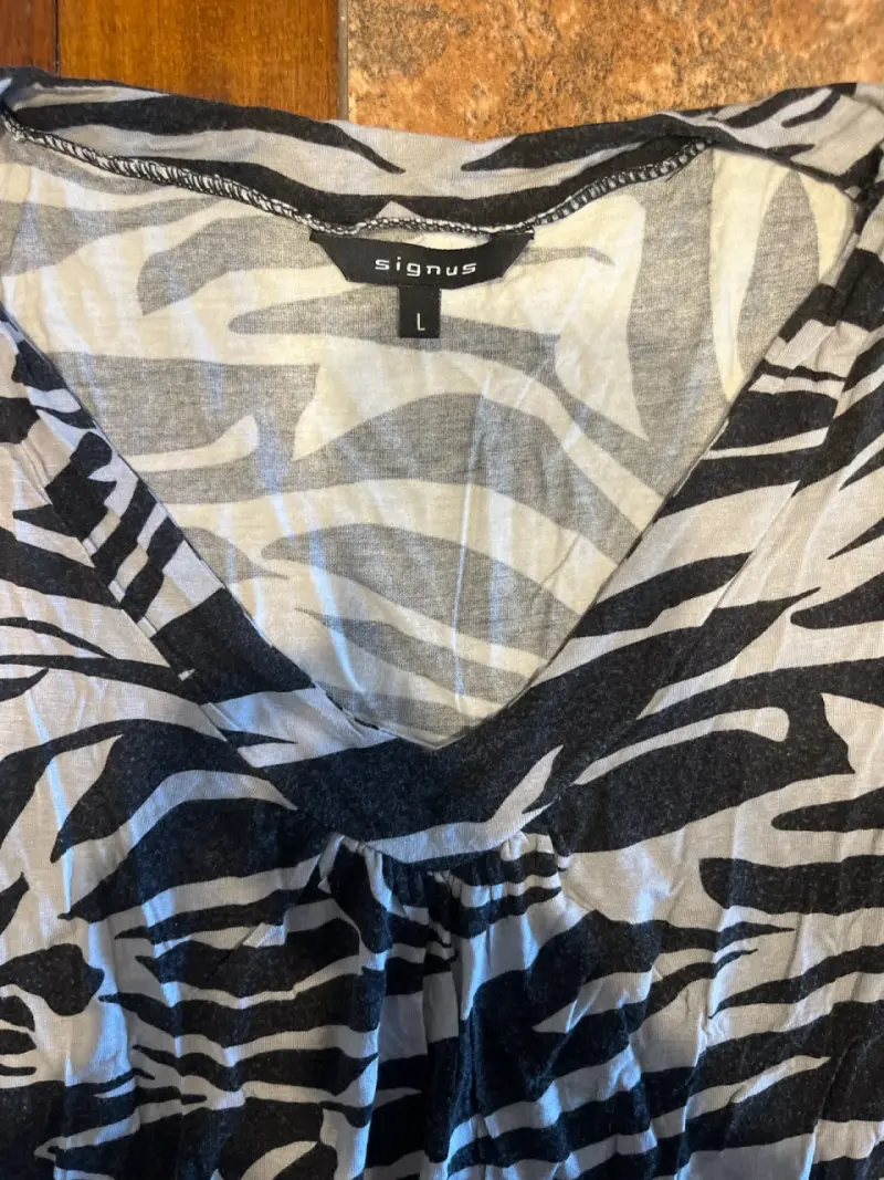 Polera animal print Signus - 2