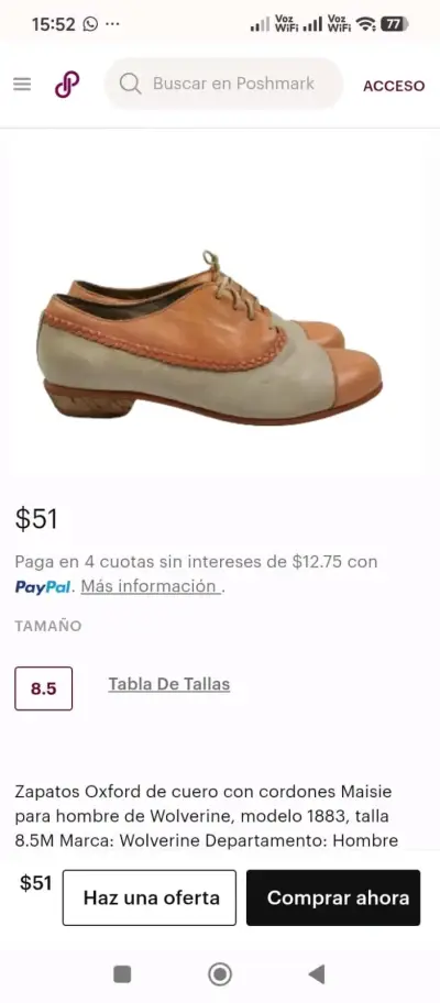 Zapatos Wolverine 1883 - miniatura 3