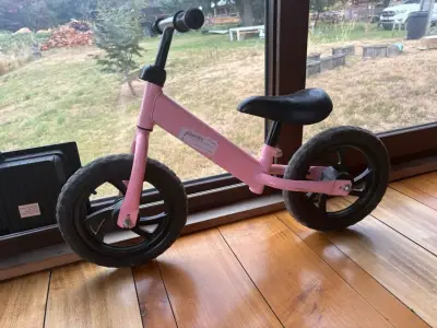 Bicicleta de equilibrio rosada - miniatura 3