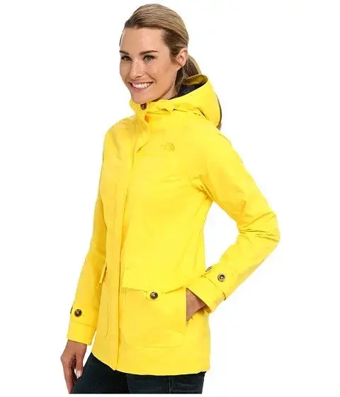 Chaqueta impermeable amarilla mujer The North Face - 6