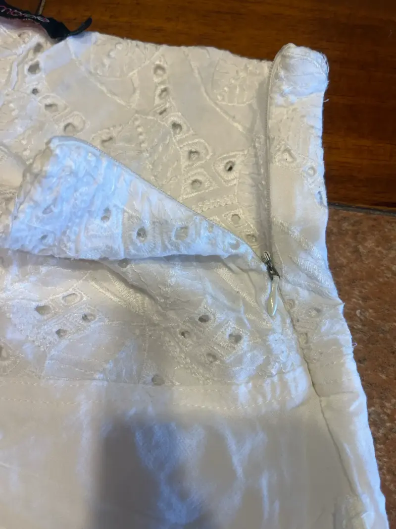 Pantalones blancos bordados umbrale - 3