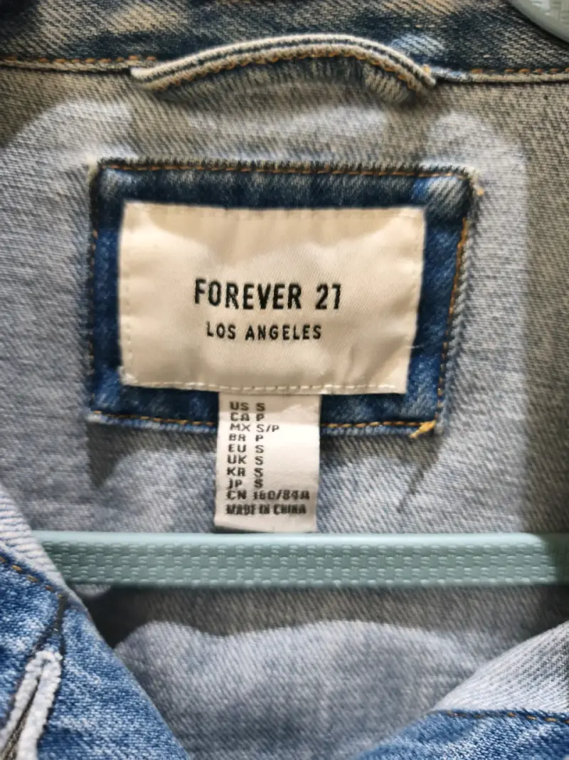 Chaqueta de mezclilla mujer Forever21 - 2