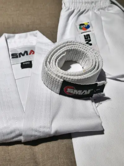Kimono de karate blanco SMAI niño - miniatura 1