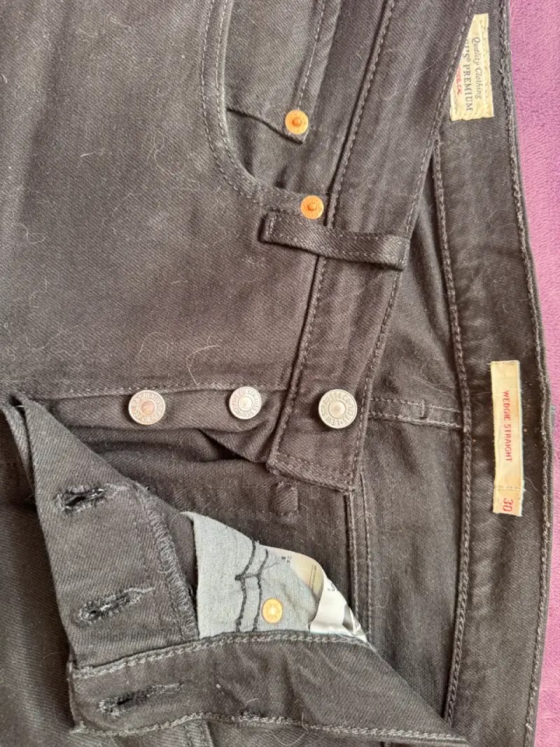 Jeans negros clásicos - 3