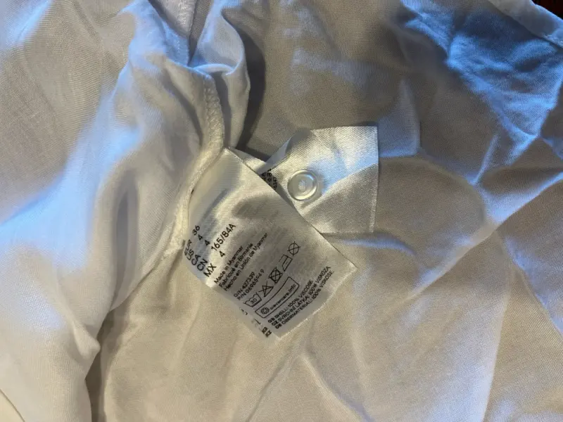 Blusa sin mangas blanca H&M - 3