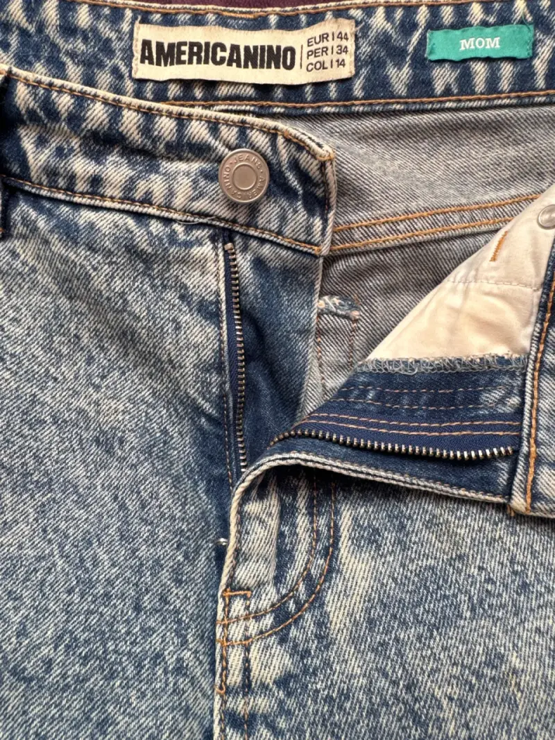 Jeans desgastados azul claro - 4