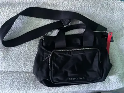 Bolso negro Bimba y Lola - miniatura 1