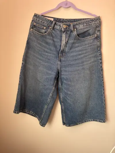 Bermudas de mezclilla azules - miniatura 1