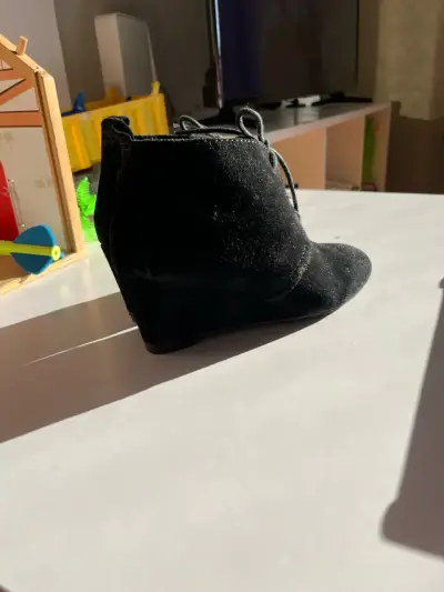 Zapatos de gamuza negros Nine West - miniatura 2