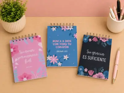 Libretas de apuntes con mensaje cristiano - miniatura 1