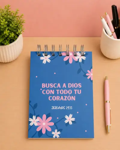 Libretas de apuntes con mensaje cristiano - miniatura 3