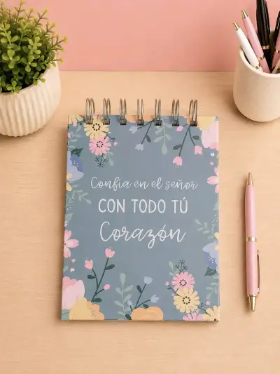 Libretas de apuntes con mensaje cristiano - miniatura 5