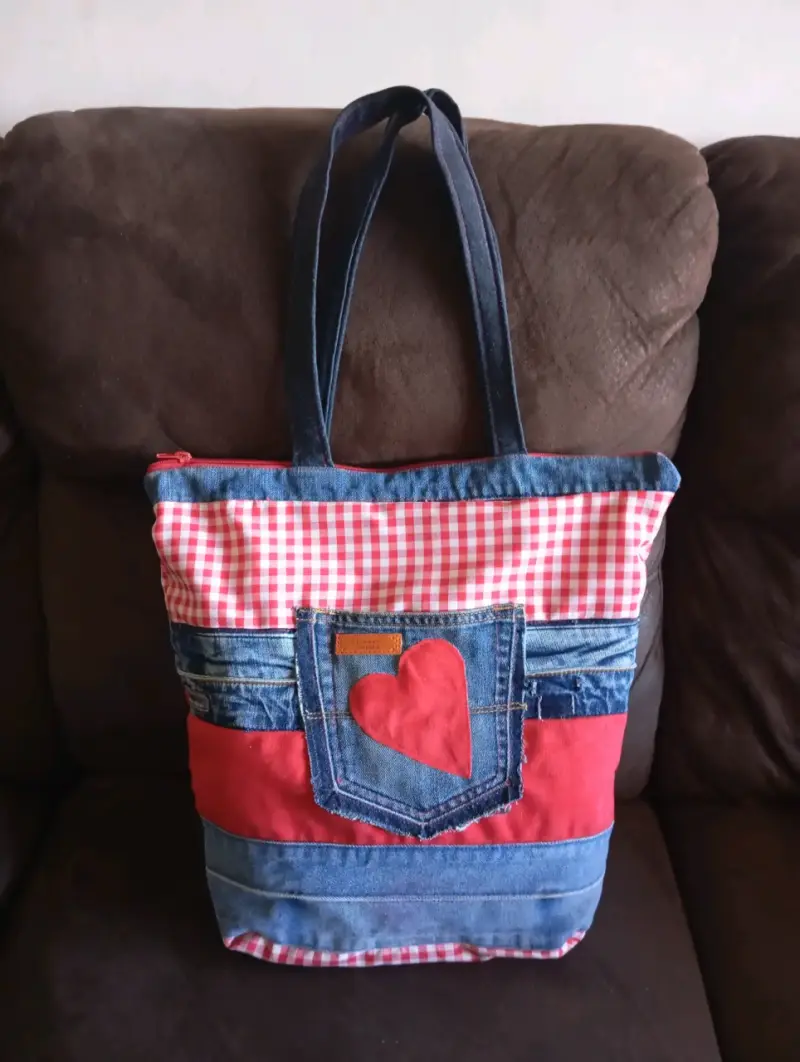 Totebag bag de jeans ♻️ - 5