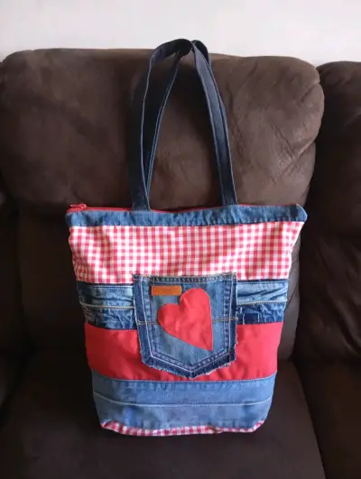 Totebag bag de jeans ♻️ - miniatura 5