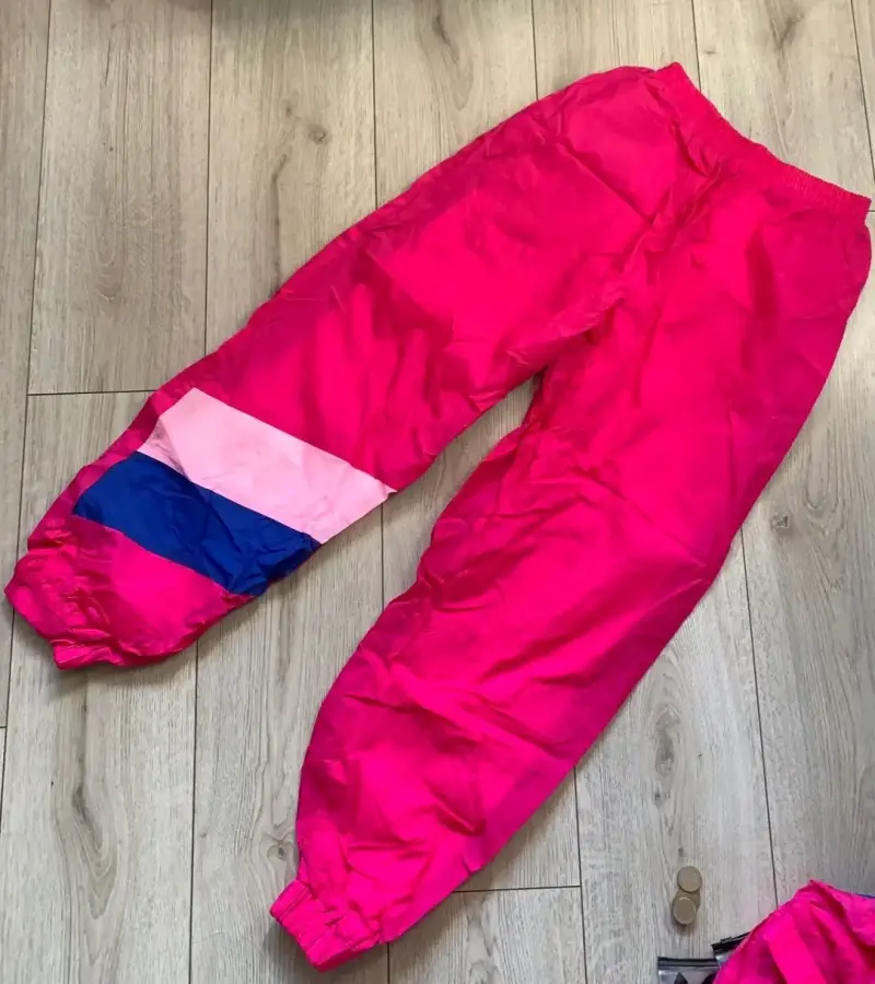 Conjunto cortaviento forrado retro SM - 3