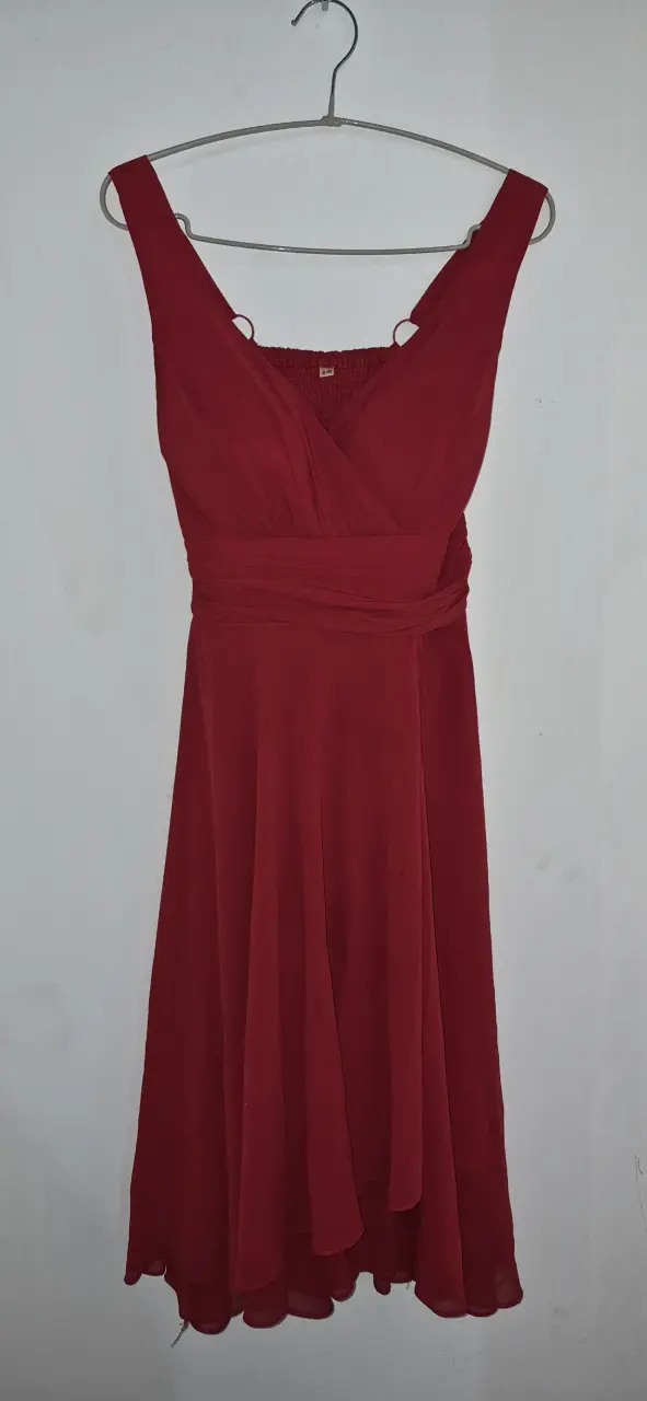 Vestido rojo elegante - 2