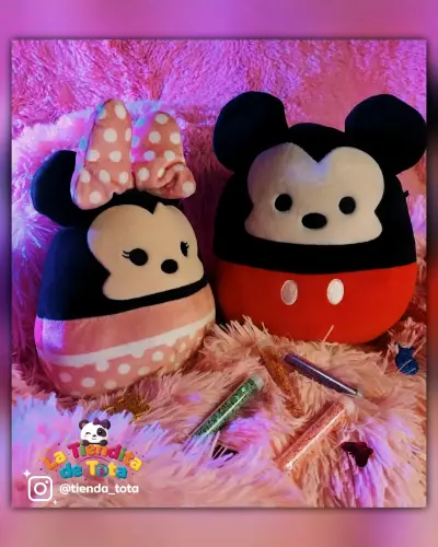 Pack 2 Squishmallows Disney - miniatura 2