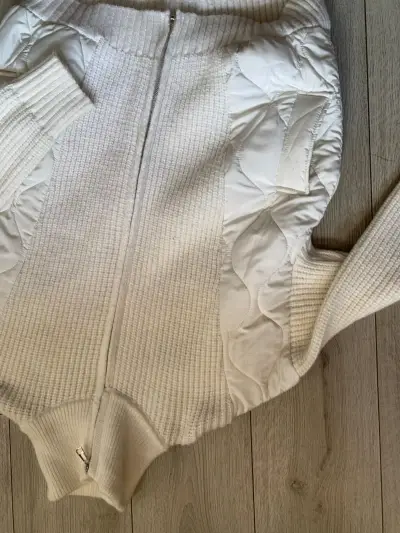 Chaqueta beige bomber talla standar - miniatura 3