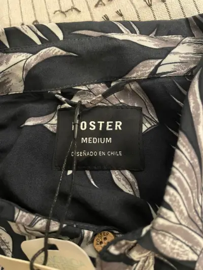 Camisa Negra Foster Talla M - miniatura 2