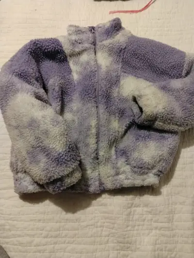 Chaqueta polar morada - miniatura 1