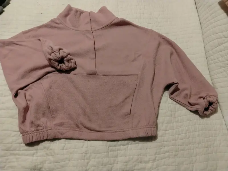 Chaqueta polar morada - 2