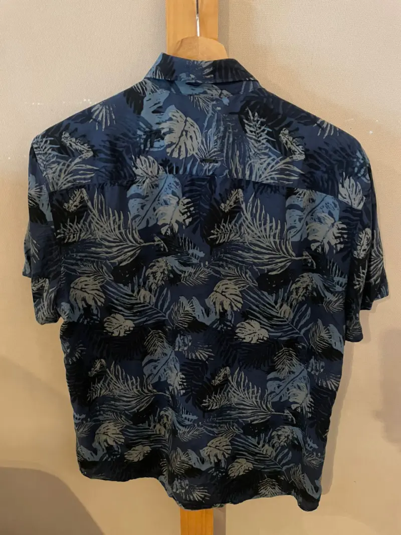Camisa Azul Mossimo Talla M - 3