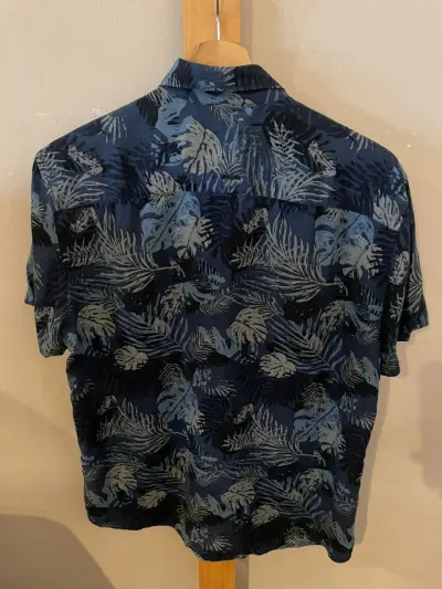 Camisa Azul Mossimo Talla M - miniatura 3