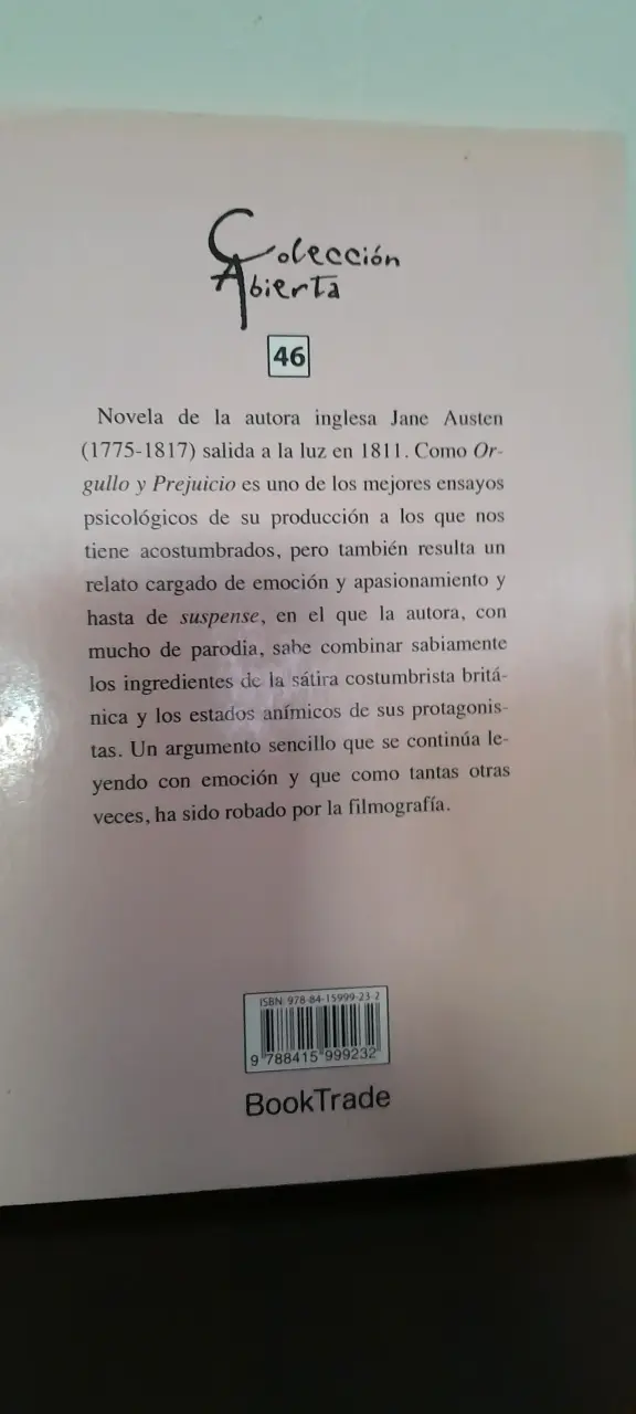 Libro Sentido y Sensibilidad - Jane Austen - 2