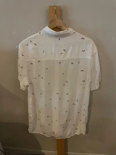 Camisa Foster Blanca Talla L - miniatura 3