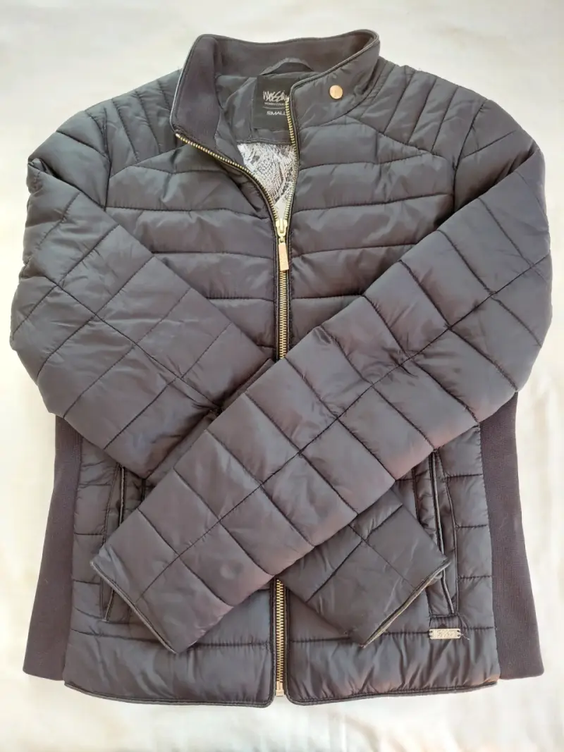 Parka negra Mossimo