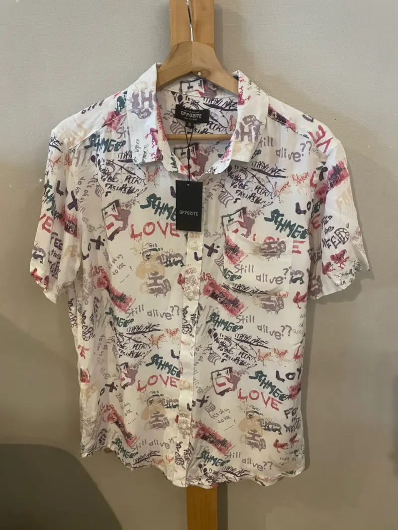 Camisa Opposite Blanca Talla M - 2