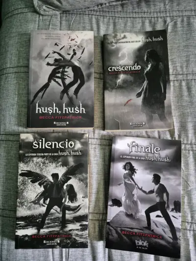 Set de libros saga Hush, Hush - miniatura 1