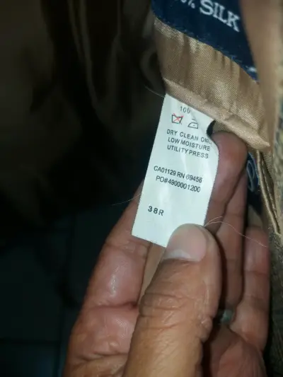 Blazer de seda  a cuadros - miniatura 4