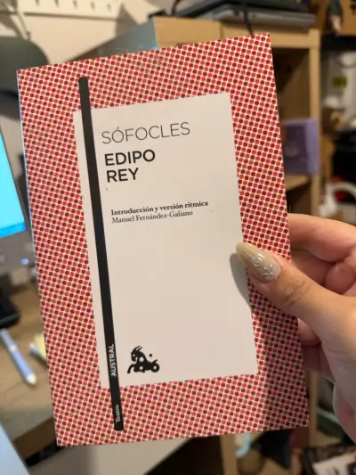 Libro Sófocles Edipo Rey - miniatura 1