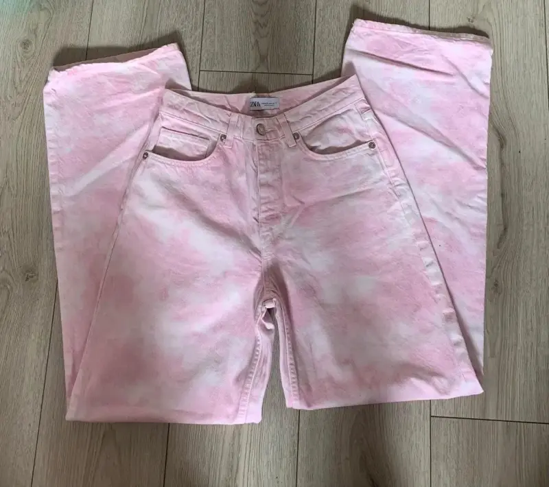 Jeans zara efecto lavado 36