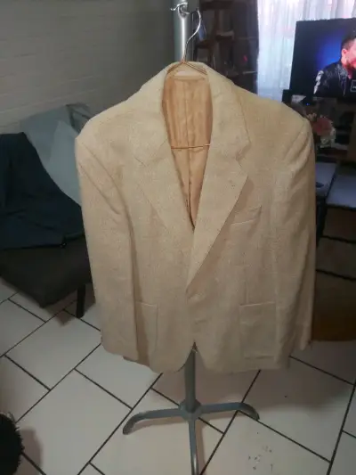 Blazer beige elegante - miniatura 1
