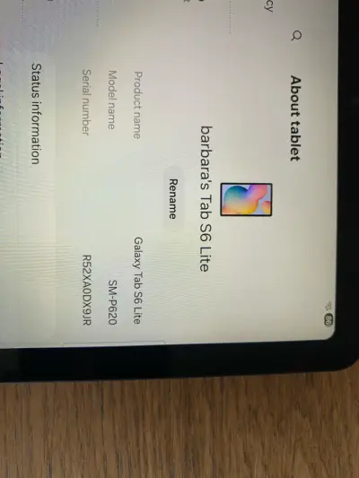 Tablet Galaxy Tab S6 Lite 64GB - miniatura 3