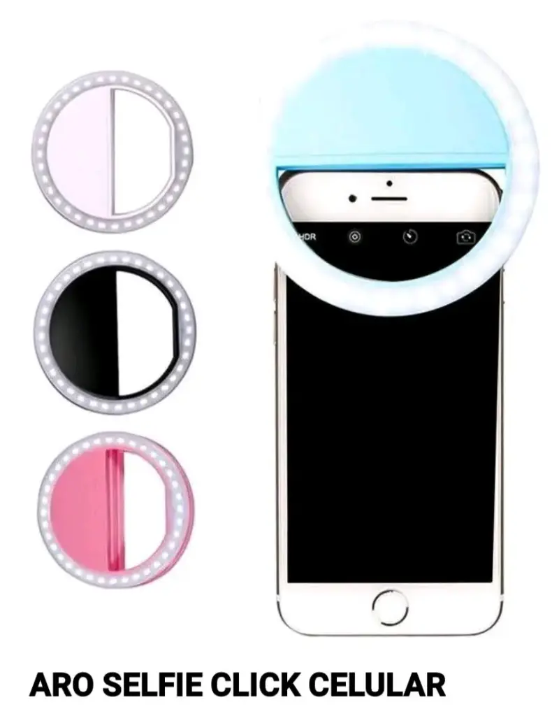 Aro de luz LED para celular - 2