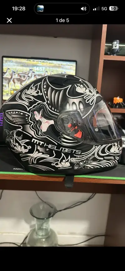 Casco moto MT Helmets diseño - miniatura 2