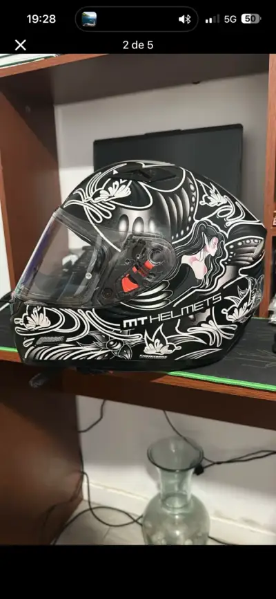 Casco moto MT Helmets diseño - miniatura 3
