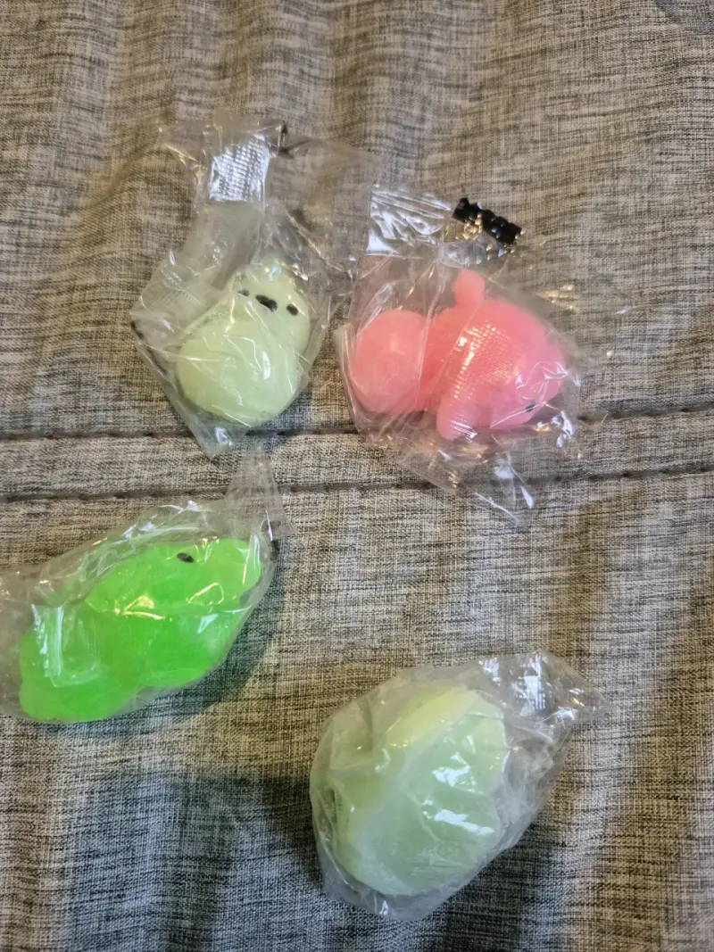 Set de juguetes antiestrés con forma de frutas - 3