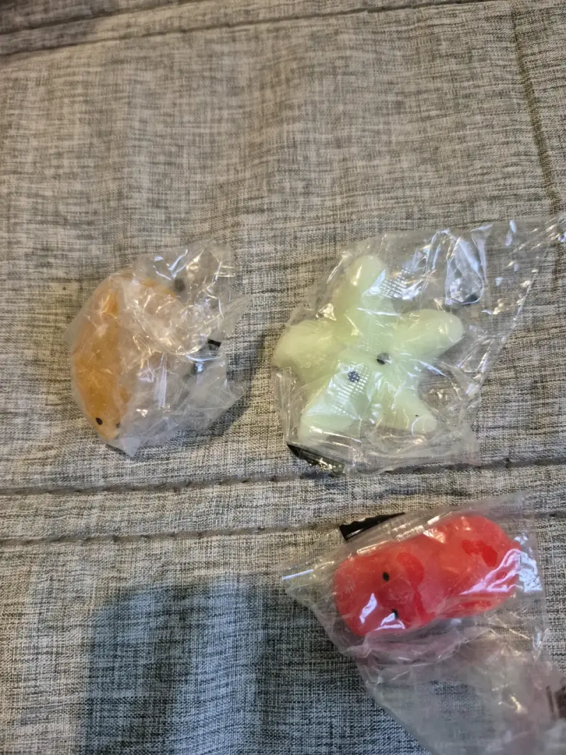 Set de juguetes antiestrés con forma de frutas - 4
