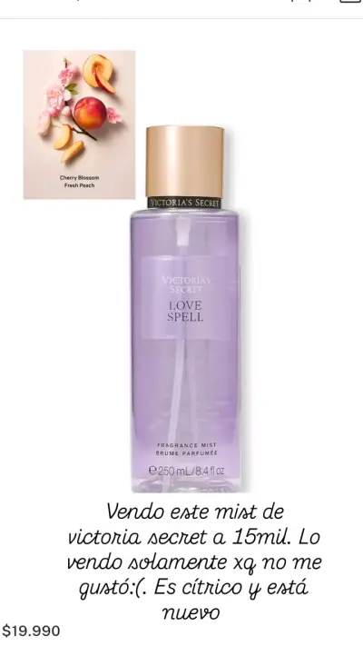 Mist Victoria's Secret Love Spell - miniatura 1
