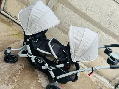 Coche doble para bebés - miniatura 3