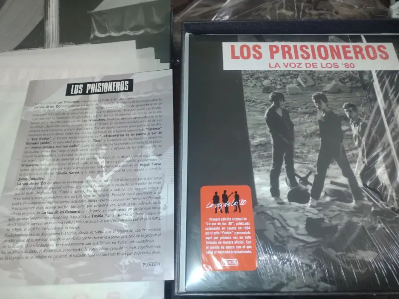 Los Prisioneros box set la voz de los 80 - 4