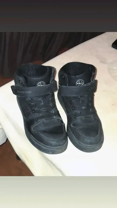 Zapatillas negras altas - miniatura 4